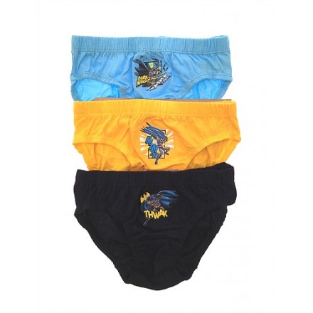 Boys 3 Pack DC Comics Batman Briefs - 5yrs, 7yrs